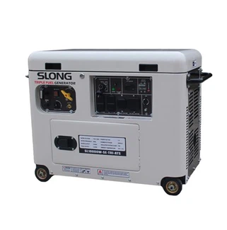 10000 Watt Tri Fuel dèlko pòtab