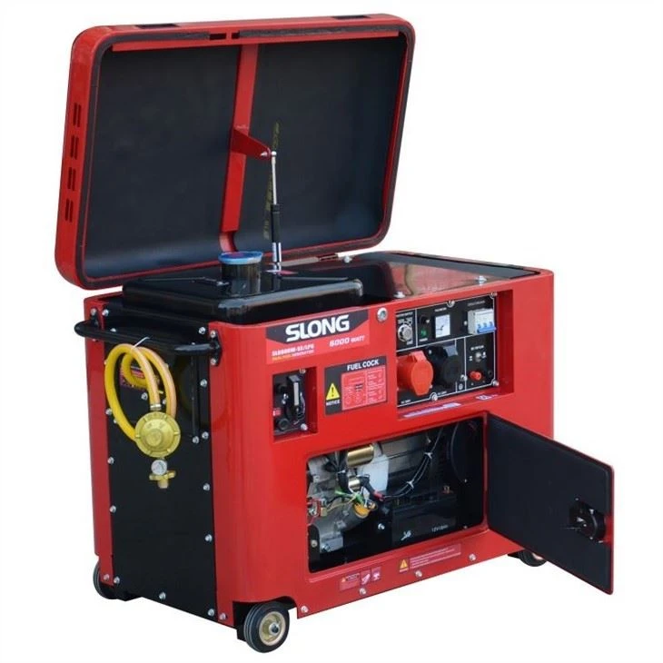 6kw gasoline generator dual fuel