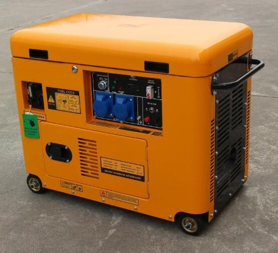 Single Phase Nature Gas Generator Dual Fuel Portable Generator 7.5KW